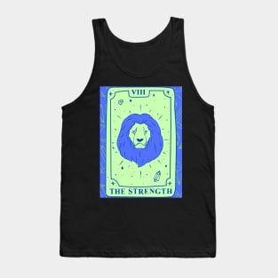 The Emperor Tarot Card and Crystals Graphic Tank Top